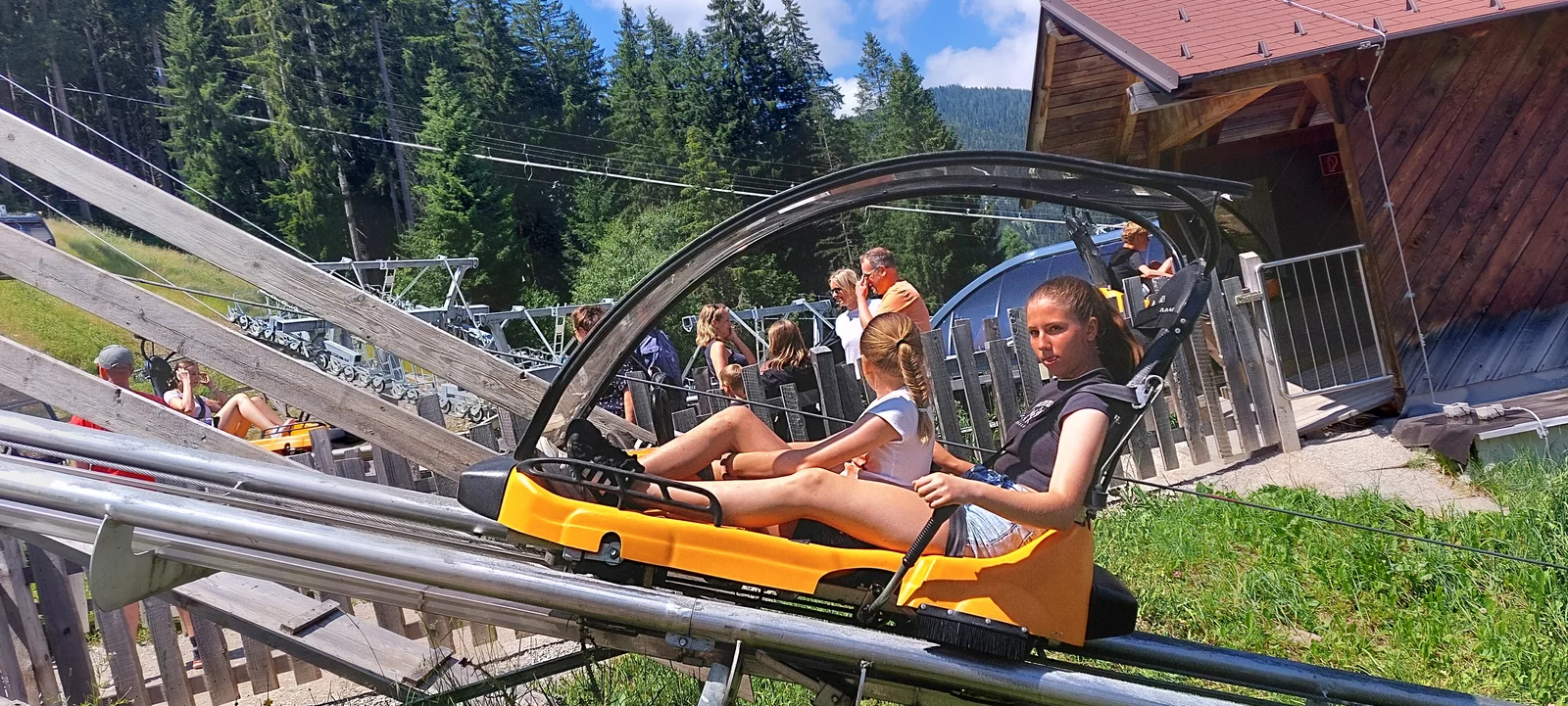 Rittisberg Coaster summer toboggan run in Ramsau am Dachstein